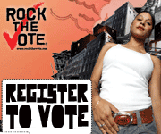 It's Up to You! Rock the Vote!
